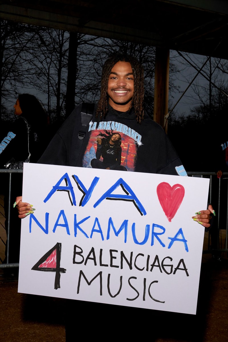 Balenciaga Aya Nakamura Merch Playlist Apple Music Listen Release Info