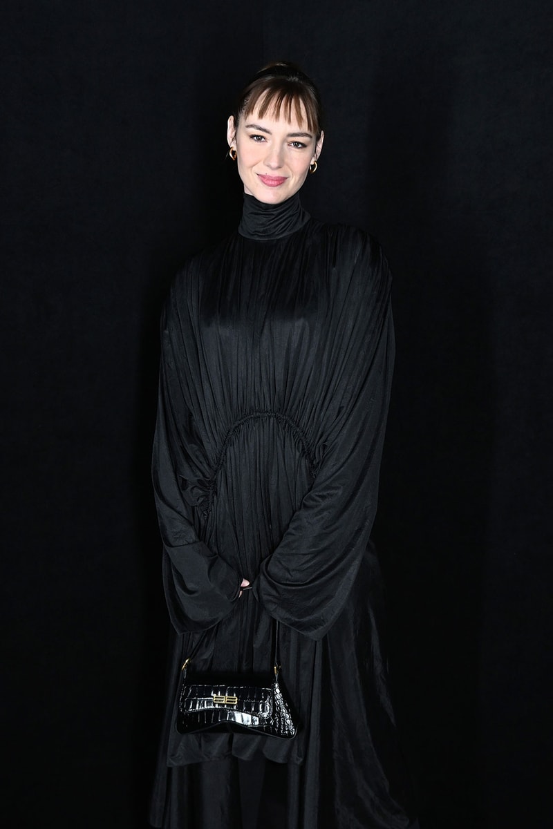 Balenciaga FW22 Front Row Paris Fashion Week Louise Bourgoin