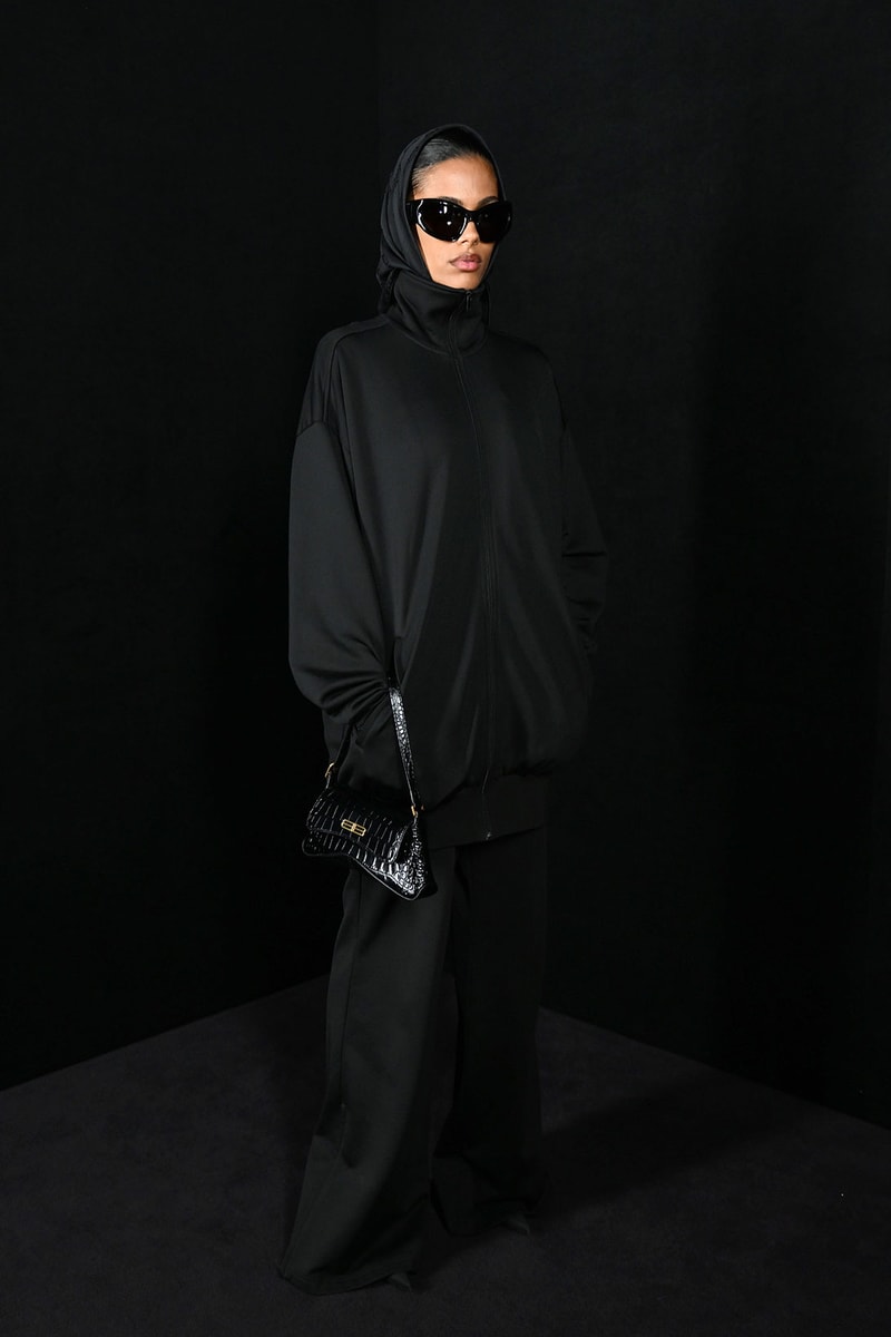 Balenciaga FW22 Front Row Paris Fashion Week Tina Kunakey