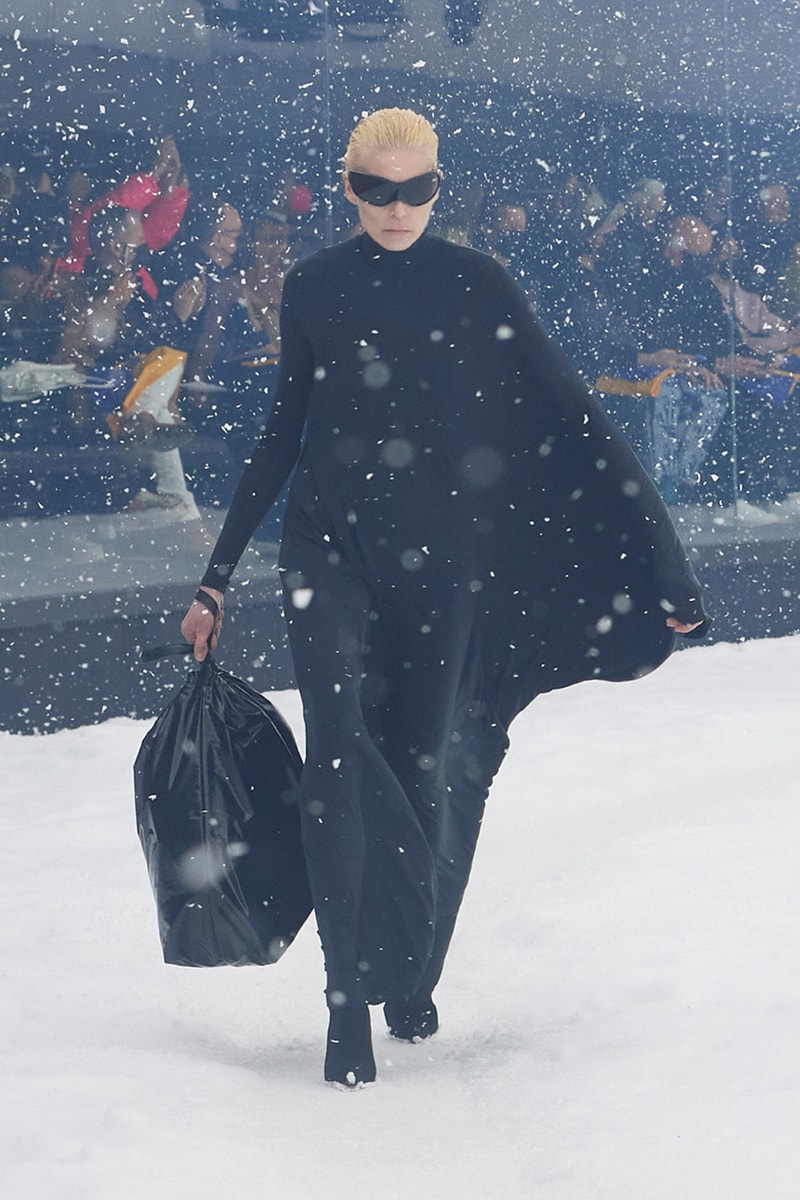 Balenciaga Fall Winter 360 Collection Snowy Apocalyptic Demna Gvasalia Ukraine Show Images