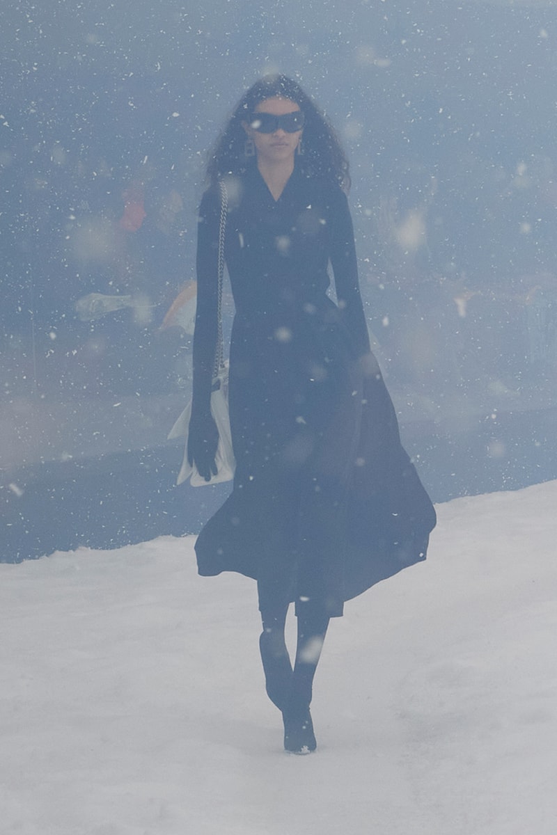 Balenciaga Fall Winter 360 Collection Snowy Apocalyptic Demna Gvasalia Ukraine Show Images