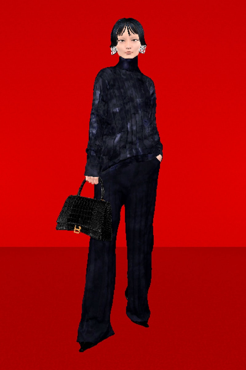 Balenciaga Summer Ad Campaign Digital Models Renders Red Carpet