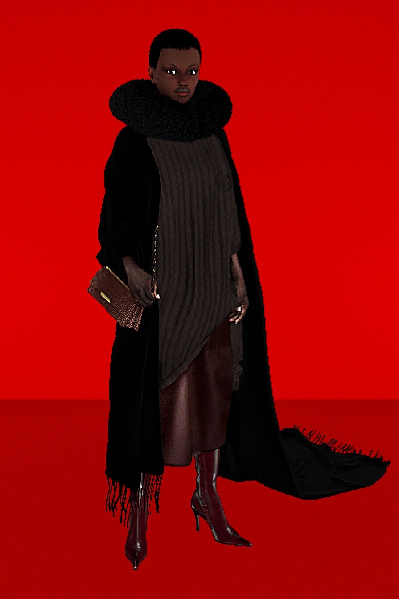 Balenciaga Summer Ad Campaign Digital Models Renders Red Carpet