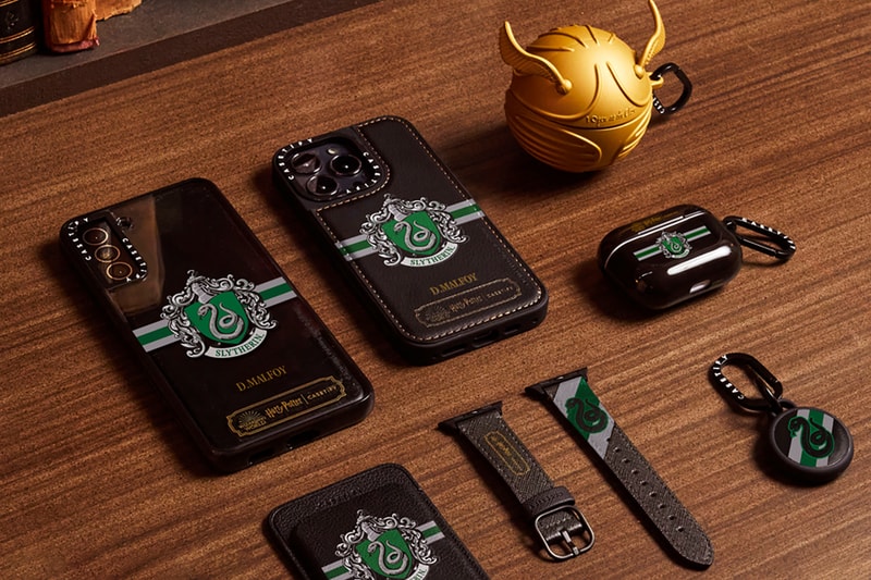 Casetify Harry Potter Collaboration Tech Accessories Apple iPhone AirPods Cases Slytherin