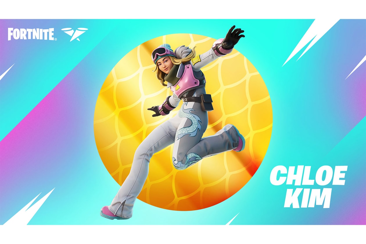 Chloe Kim Fortnite Icon Series Collaboration Outfits Dragon Nunbola Glider Interview