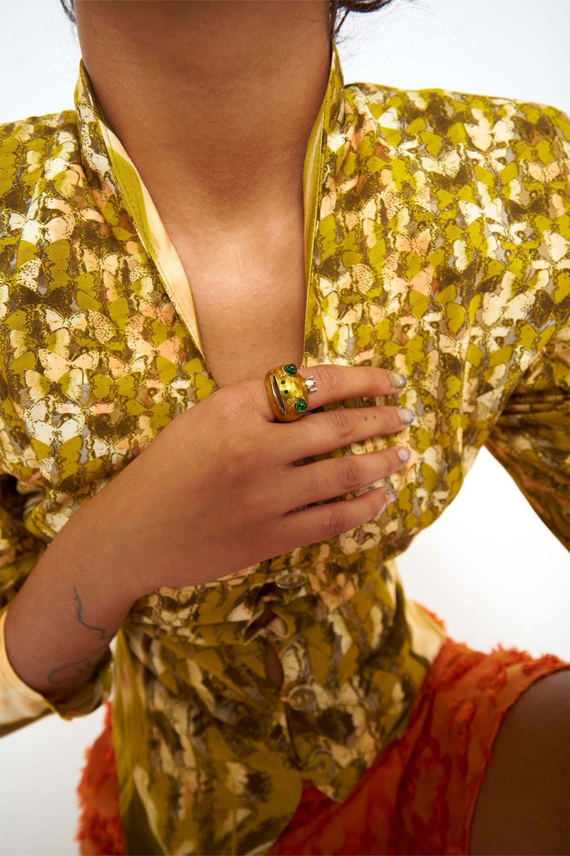 Collina Strada Frog Jewelry Collection Rings Necklaces Release Info