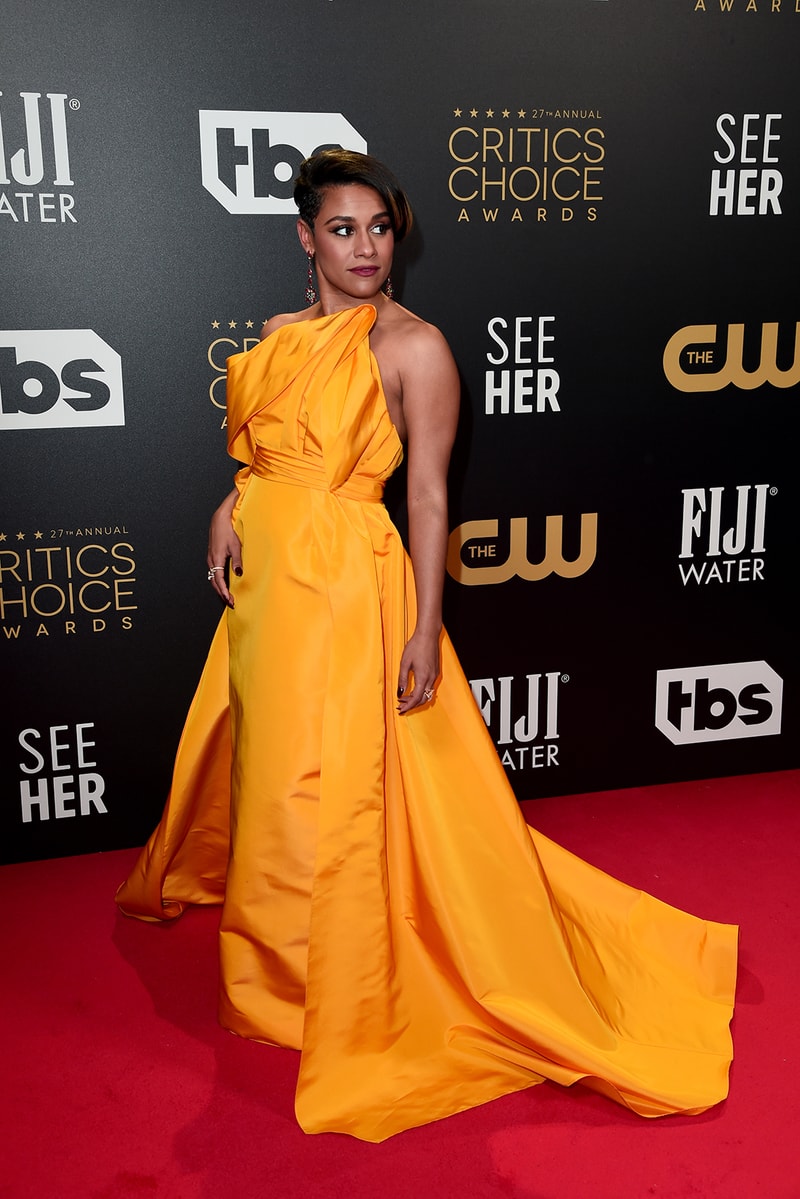 Ariana DeBose Carolina Herrera Best Dressed Celebrities Critics Choice Awards
