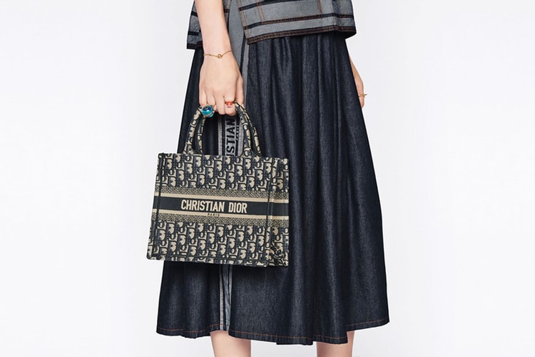 Dior Debuts Small Version of Book Tote Bag