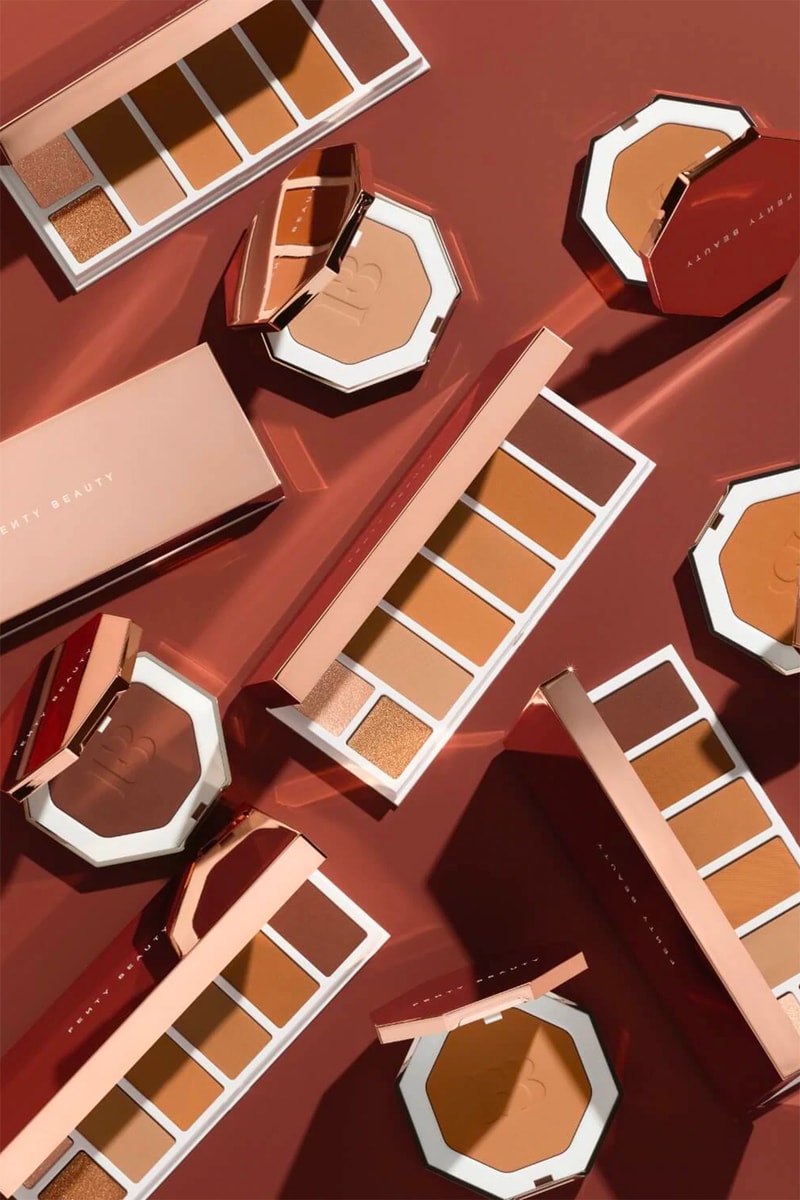 Fenty Beauty Sun Stalk’r Face Eye Bronzer Highlighter Palette Makeup Rihanna