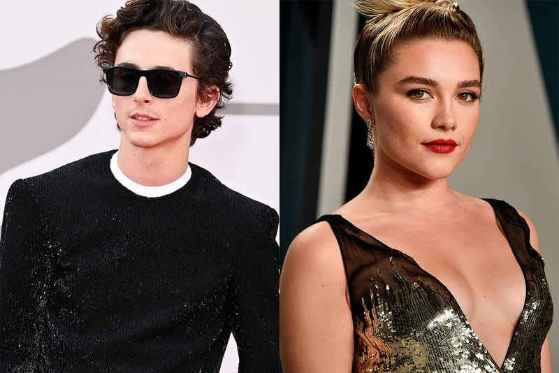 Florence Pugh Timothee Chalamet Dune Part 2 Actors Movie