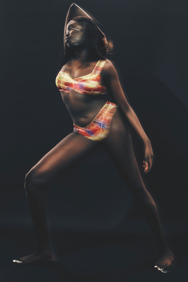 Fruity Booty Vance Studio Lingerie Print Collaboration Bra Thong Suspender Belt Release Price