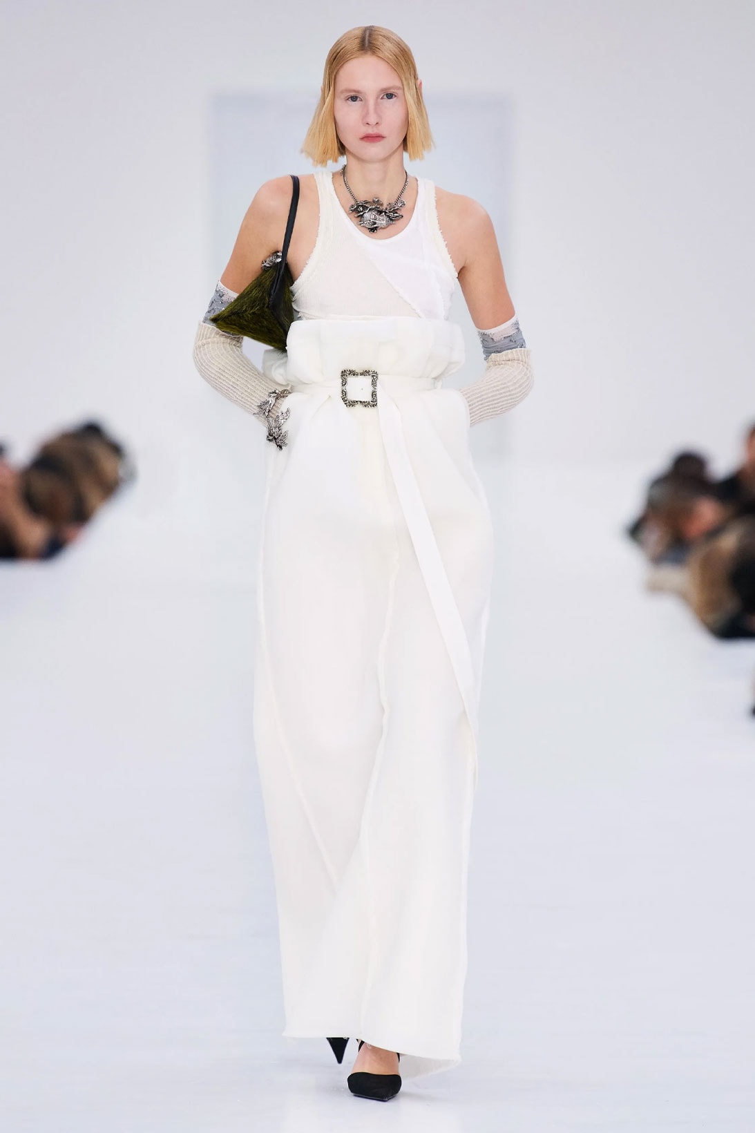 Fashion Week Fall Winter Top Trends White Tank Tops Prada Bottega Veneta Jacquemus 