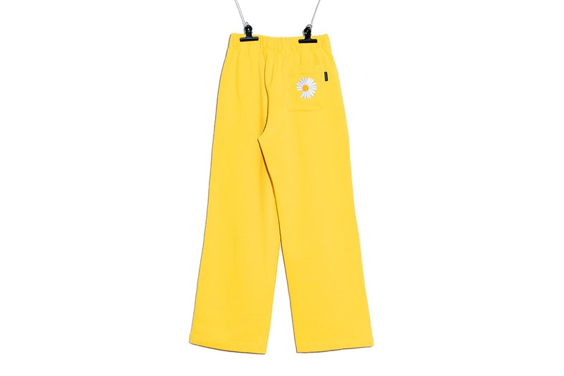 G-Dragon PEACEMINUSONE Spring Summer Collection Varsity Jackets Sweatpants Yellow Back