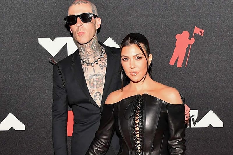 Kourtney Kardashian Gives Her Manicure an Emo Update