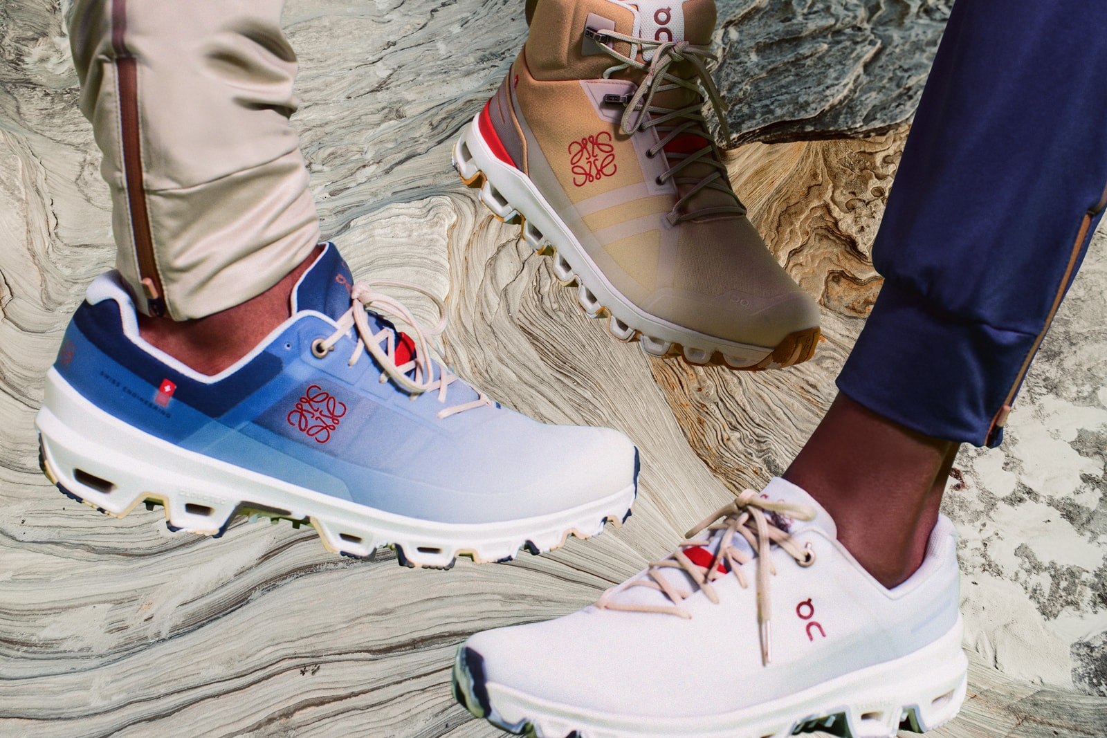 loewe on running performancewear collection capsule cloudventure trail runner hikinh