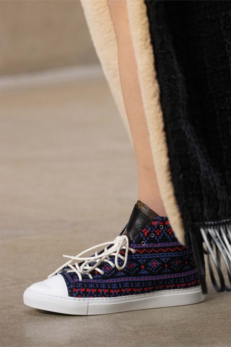Louis Vuitton Fall 2022 Footwear Sneakers High Top Mule