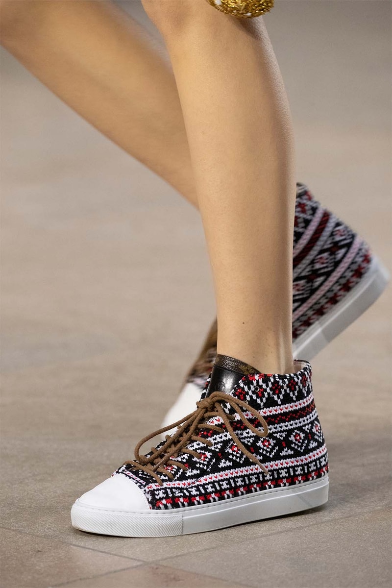 Louis Vuitton Fall 2022 Footwear Sneakers High Top Mule