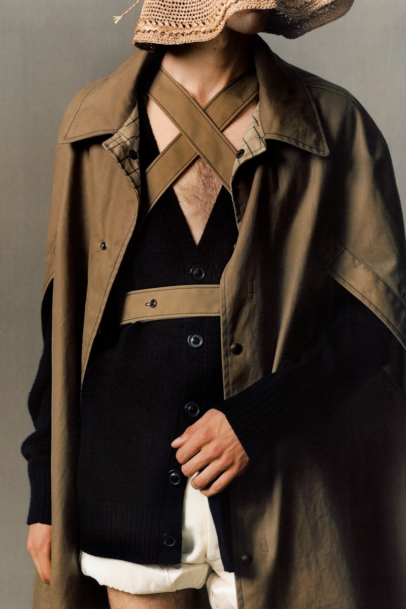 Maison Margiela Spring Summer Collection Coats Hats Lookbook Photos 