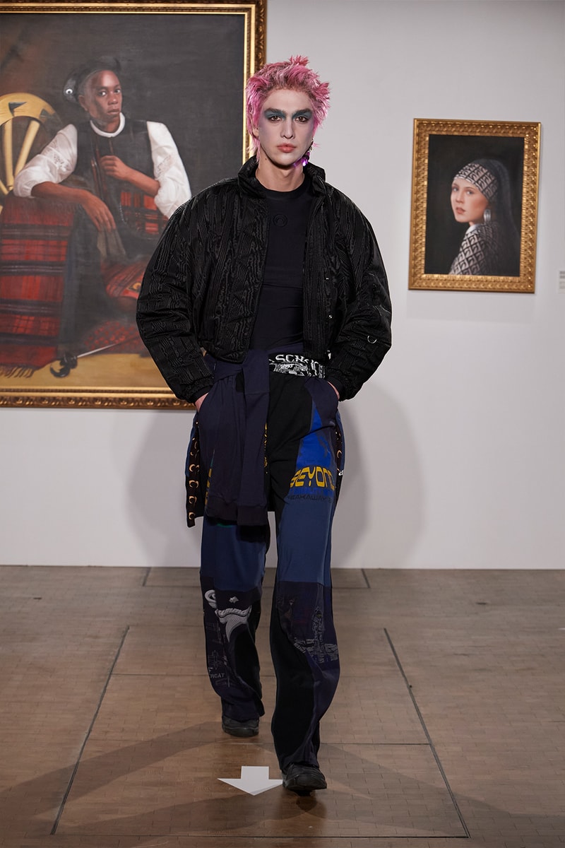 Marine Serre's Paris Fashion Week Hard Drive Fall Winter Collection Exhibition Info 
