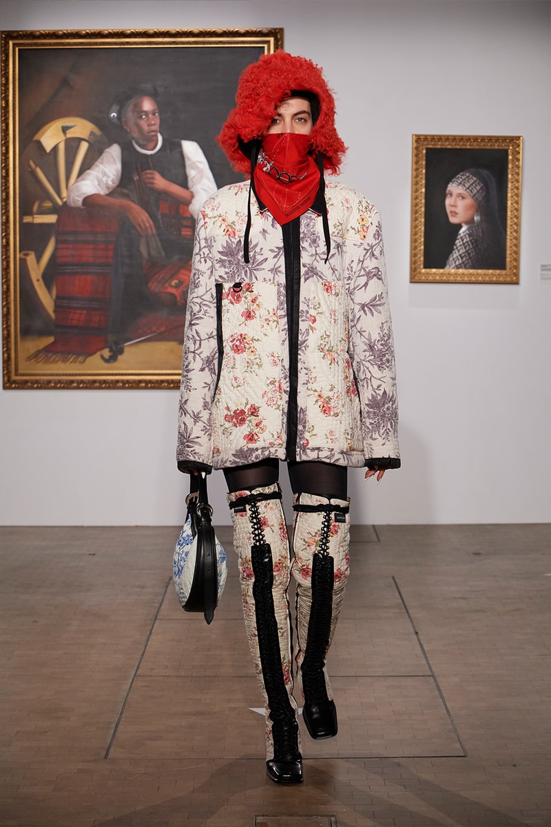 Marine Serre's Paris Fashion Week Hard Drive Fall Winter Collection Exhibition Info 