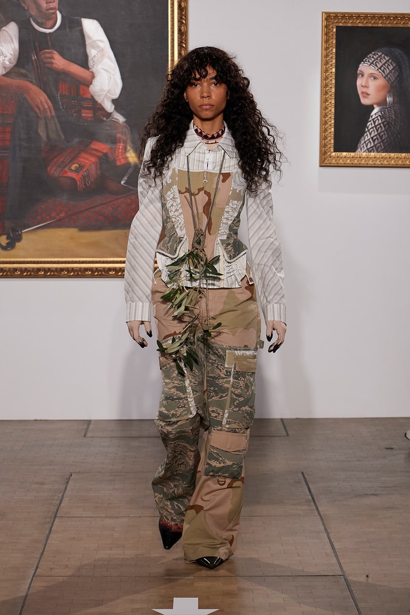 Marine Serre's Paris Fashion Week Hard Drive Fall Winter Collection Exhibition Info 