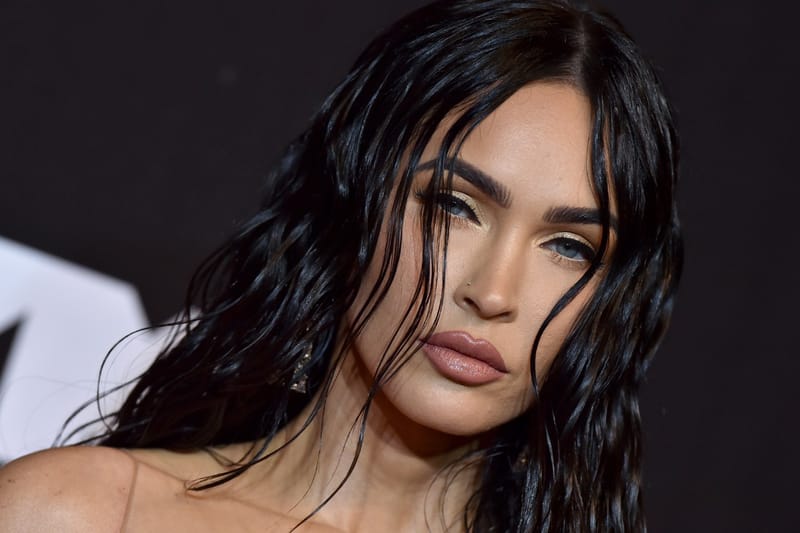 Of Course, Megan Fox Can Pull Off a Grandma Sofa-Inspired Fit