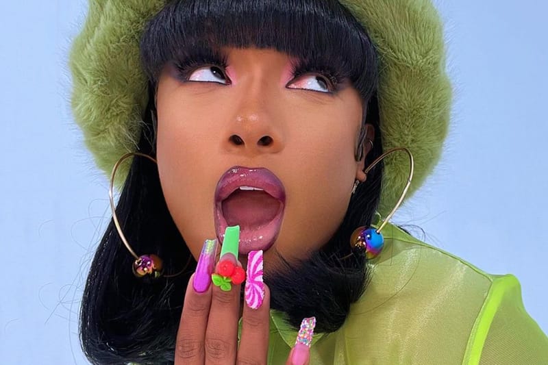 Megan Thee Stallion Shows off Yummy Nail Update