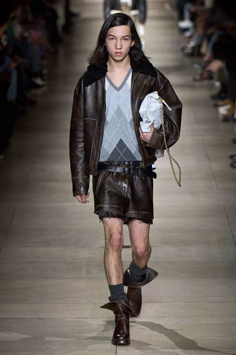 Miu Miu Revives Menswear Line Fall Winter Runway Paris Fashion Week 