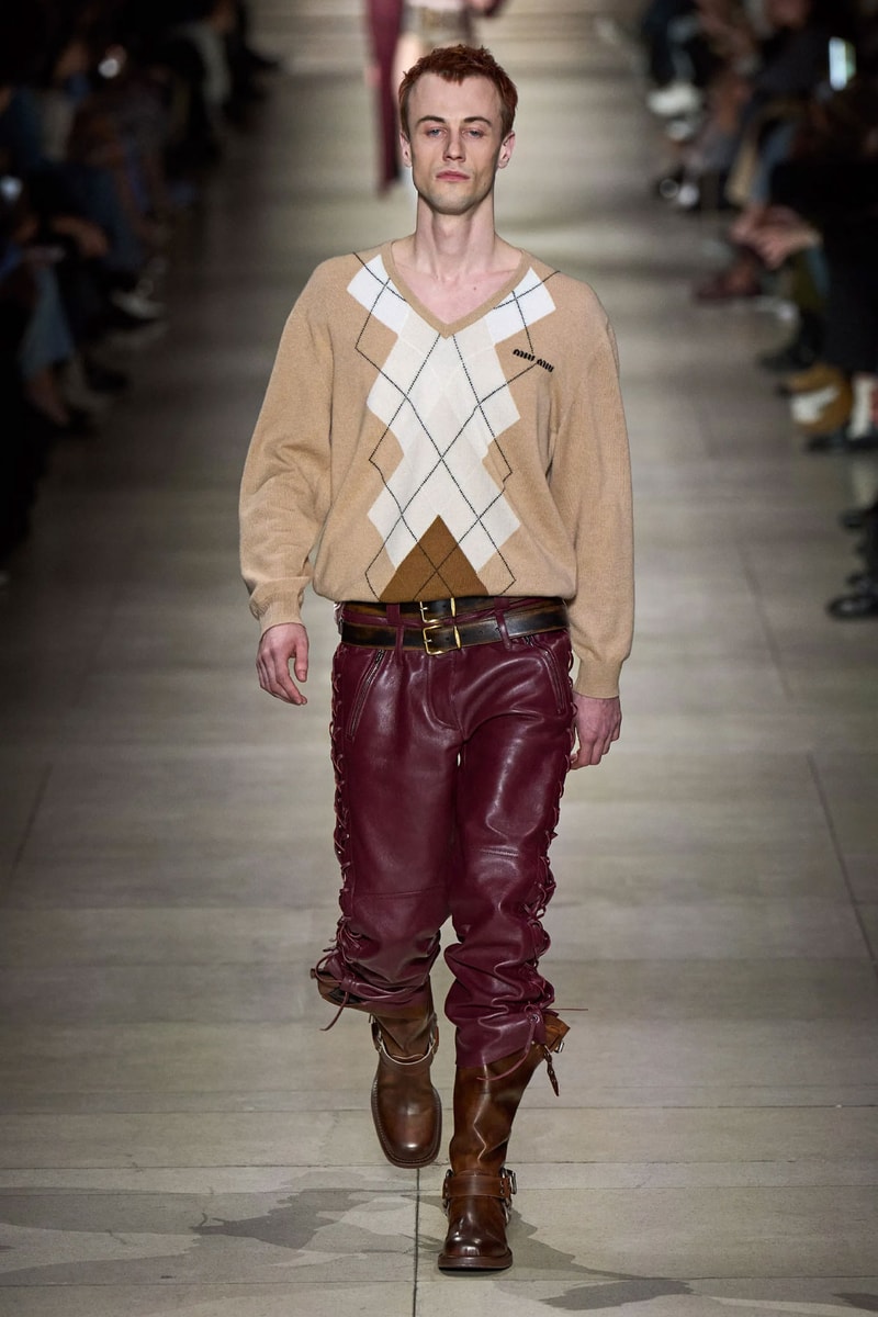 Miu Miu Revives Menswear Line Fall Winter Runway Paris Fashion Week 