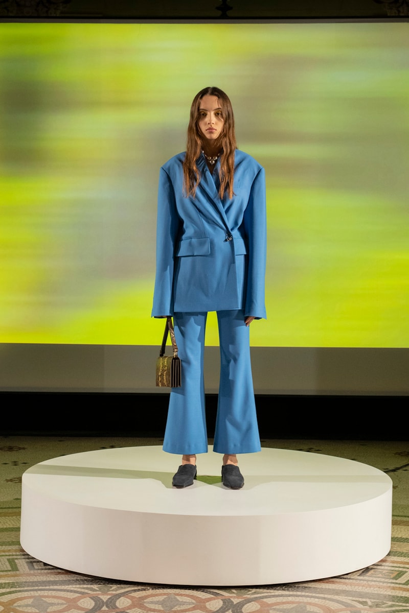 Nanushka Fall Winter 2022 FW 22 Paris Fashion Week Show Ukraine Support