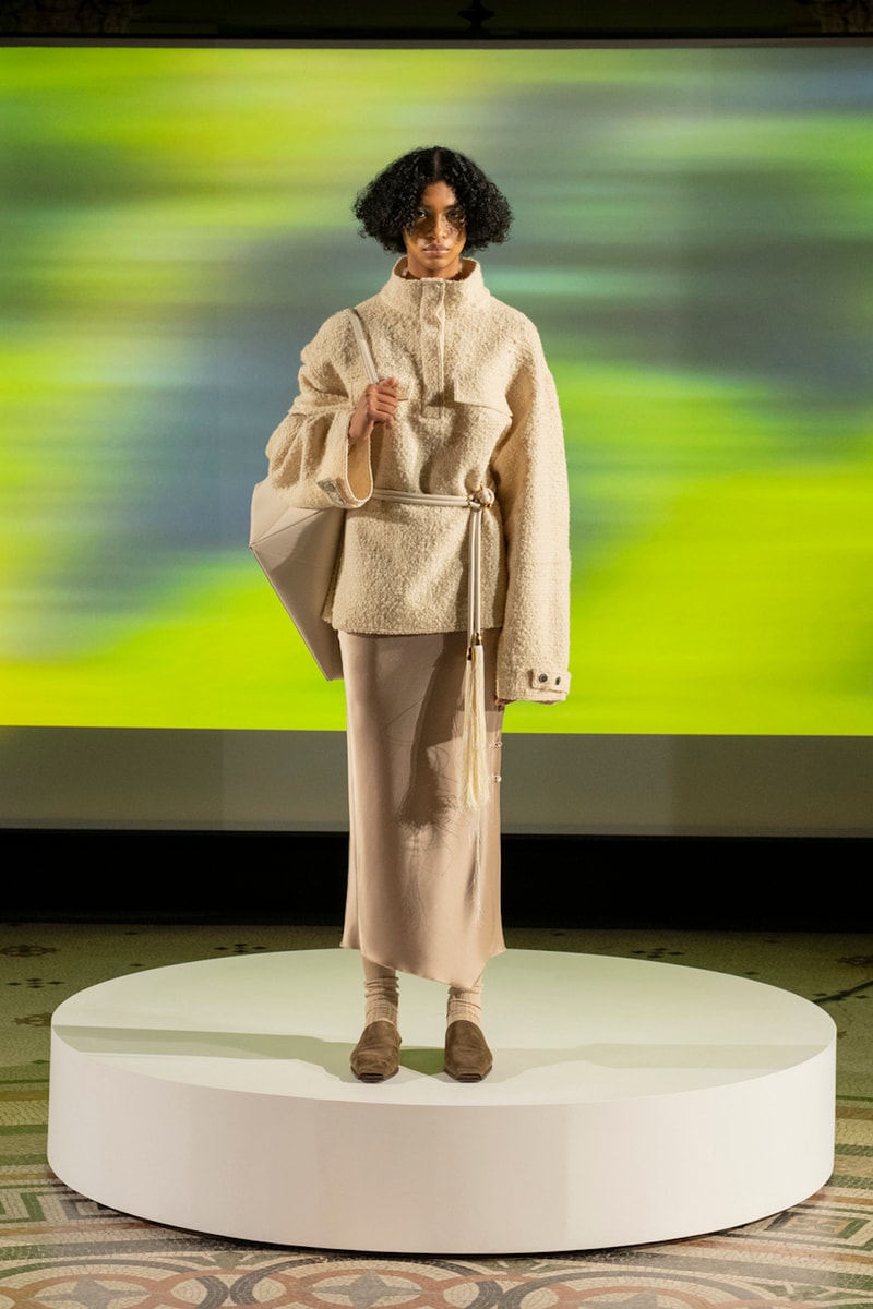 Nanushka Fall Winter 2022 FW 22 Paris Fashion Week Show Ukraine Support