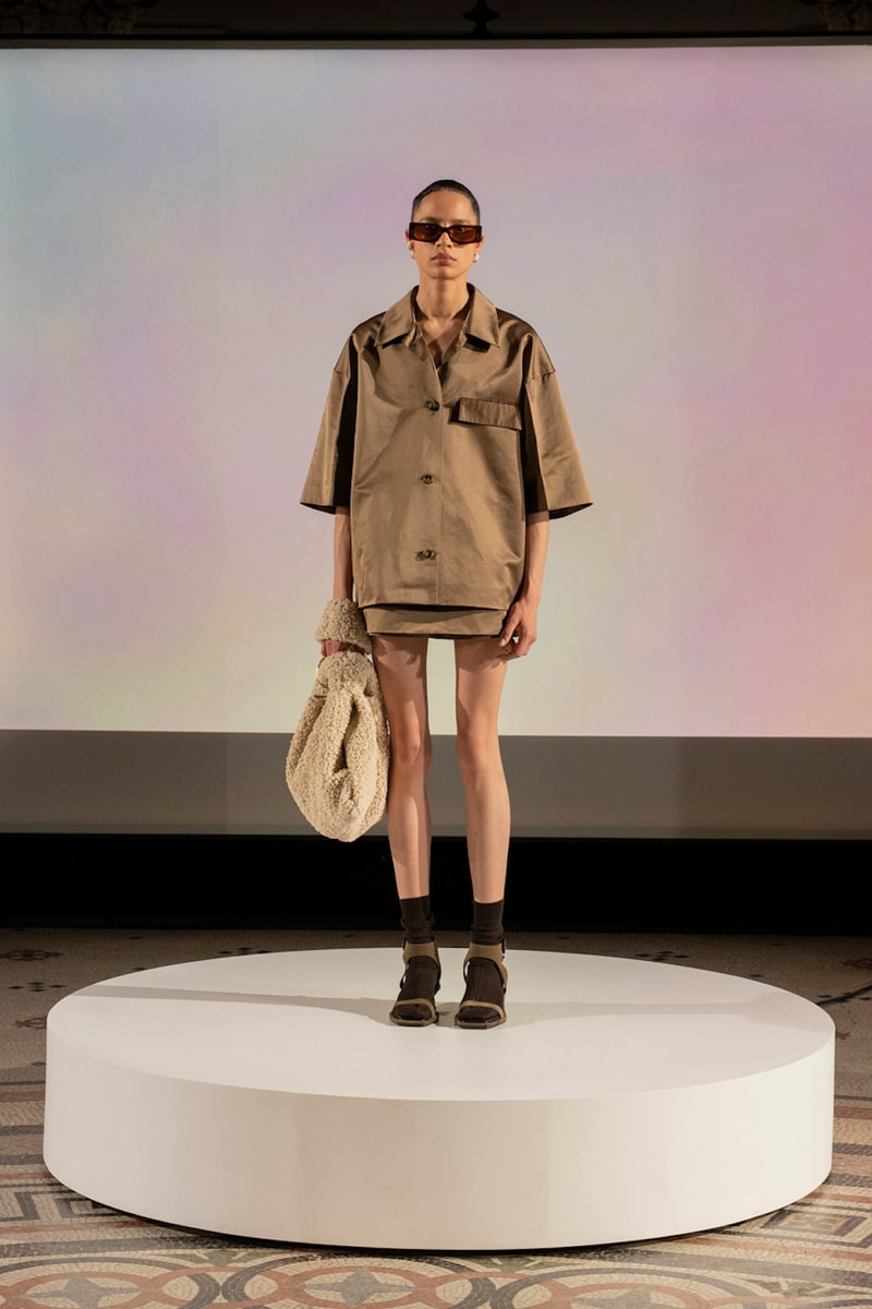 Nanushka Fall Winter 2022 FW 22 Paris Fashion Week Show Ukraine Support