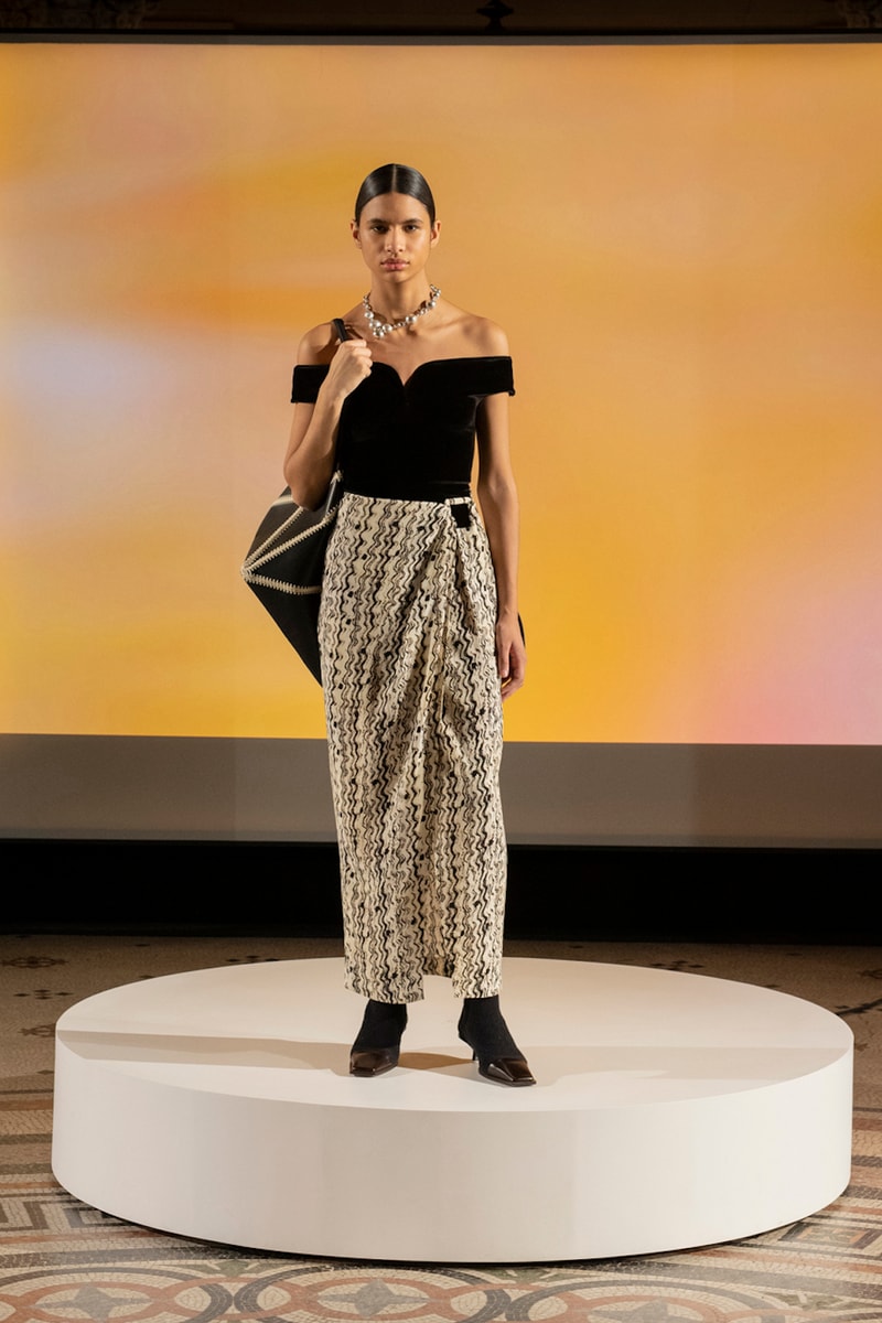 Nanushka Fall Winter 2022 FW 22 Paris Fashion Week Show Ukraine Support