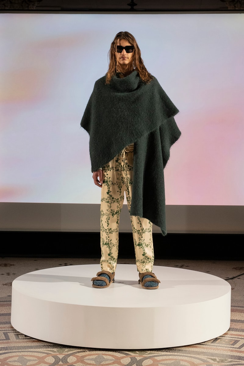 Nanushka Fall Winter 2022 FW 22 Paris Fashion Week Show Ukraine Support