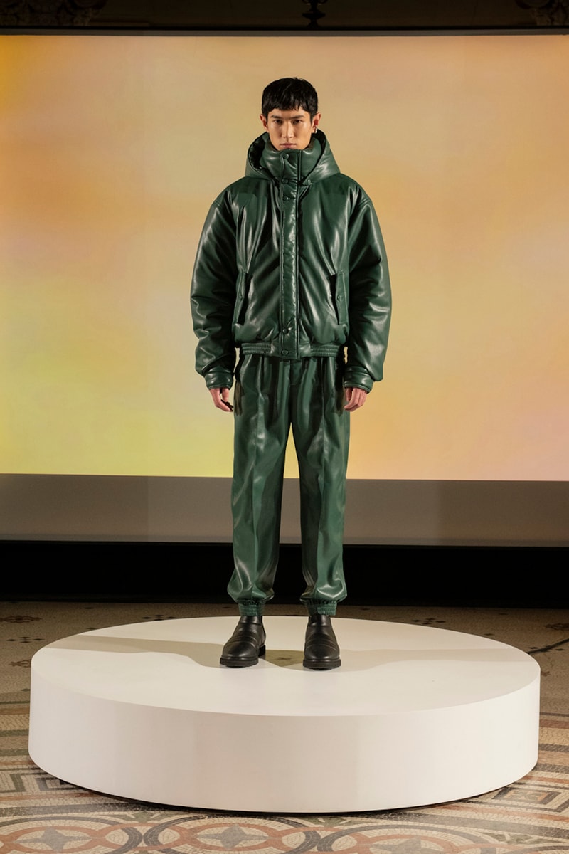 Nanushka Fall Winter 2022 FW 22 Paris Fashion Week Show Ukraine Support