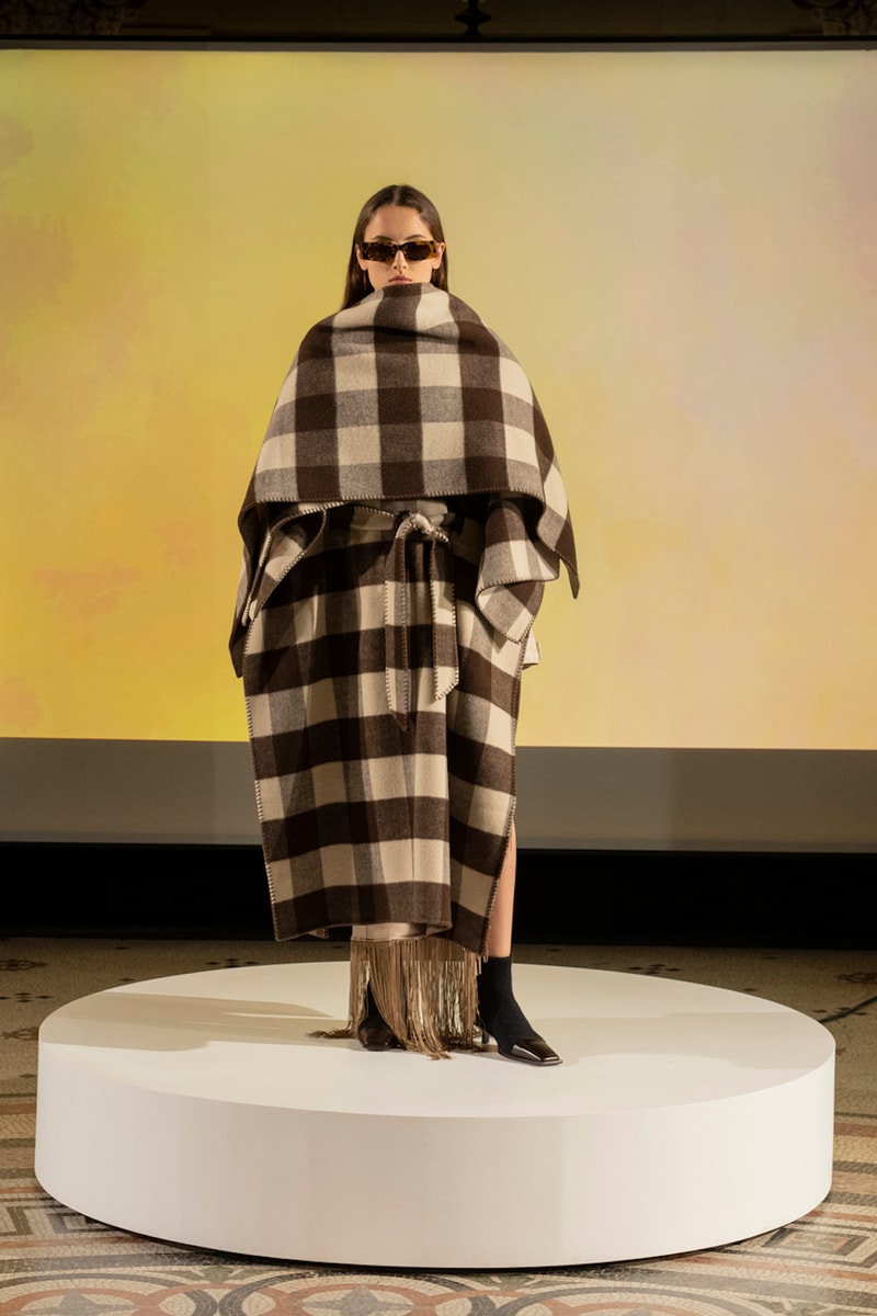 Nanushka Fall Winter 2022 FW 22 Paris Fashion Week Show Ukraine Support