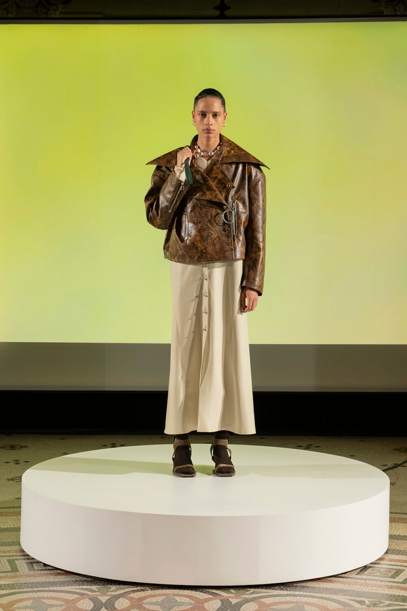 Nanushka Fall Winter 2022 FW 22 Paris Fashion Week Show Ukraine Support