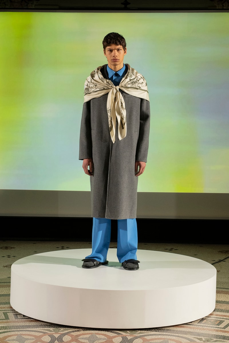 Nanushka Fall Winter 2022 FW 22 Paris Fashion Week Show Ukraine Support