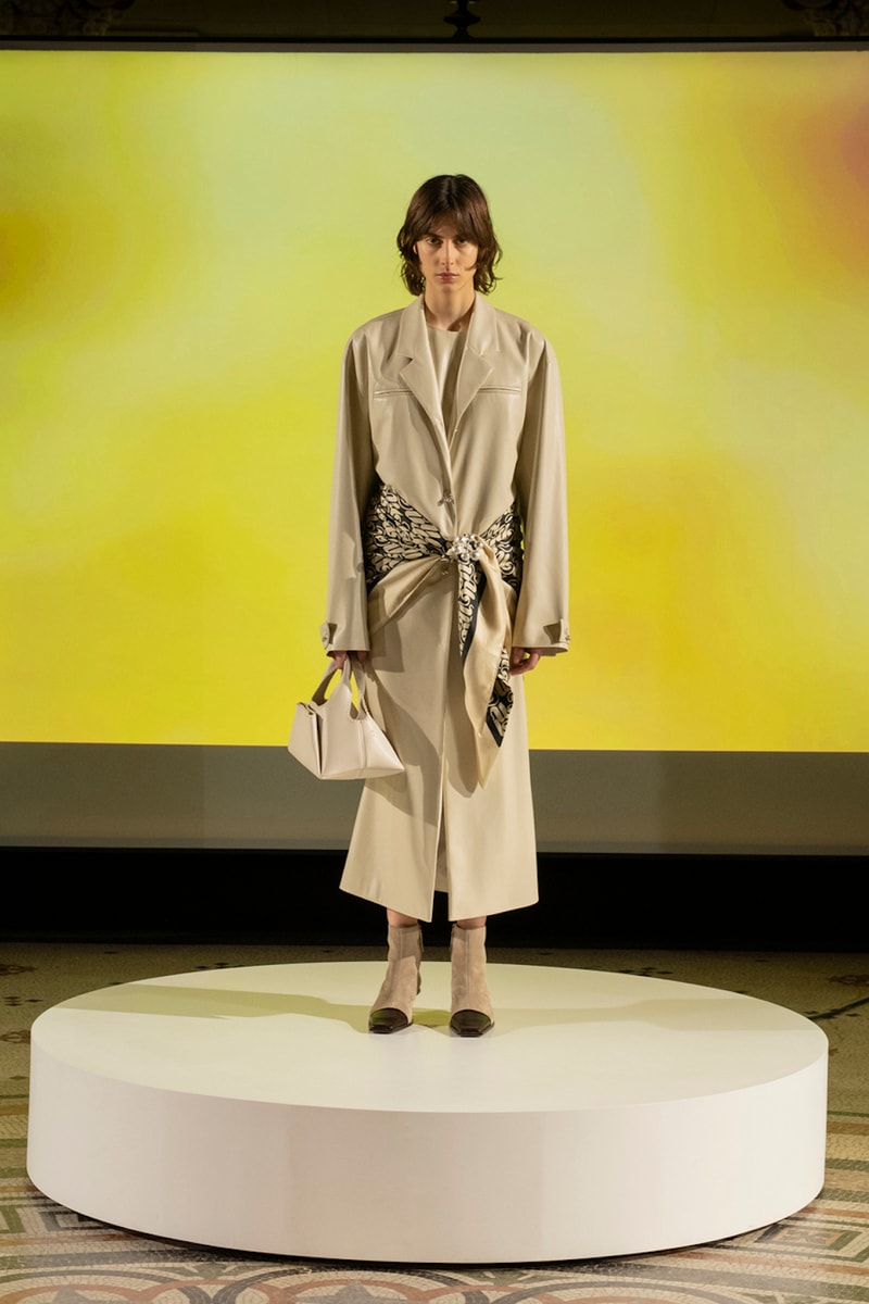 Nanushka Fall Winter 2022 FW 22 Paris Fashion Week Show Ukraine Support