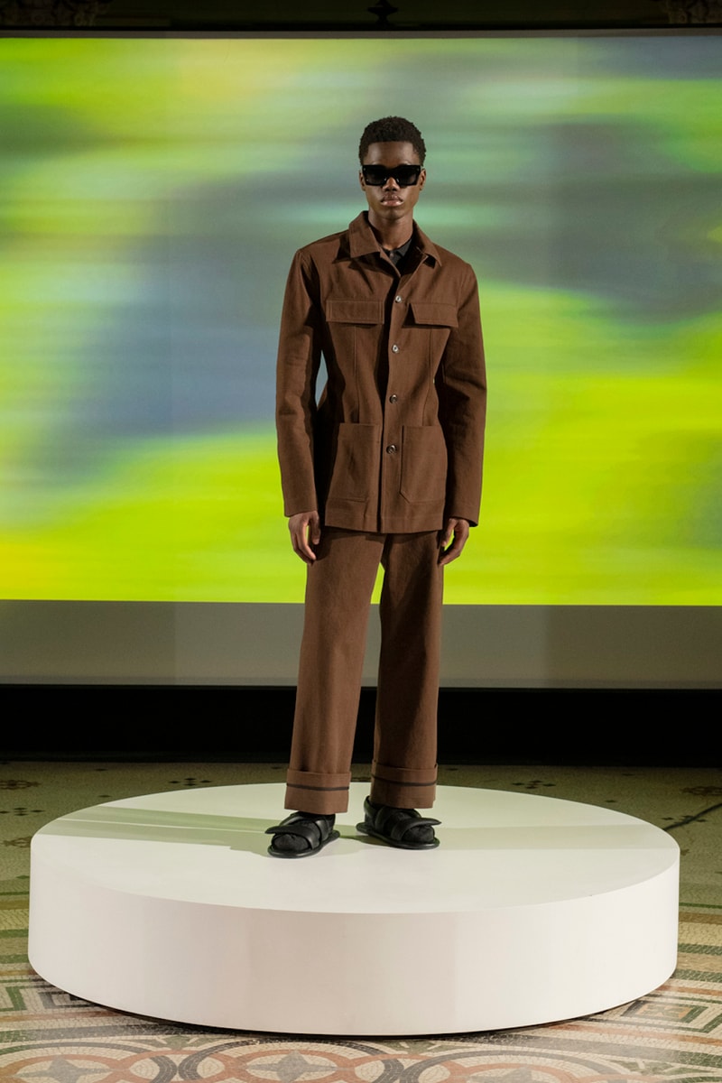 Nanushka Fall Winter 2022 FW 22 Paris Fashion Week Show Ukraine Support