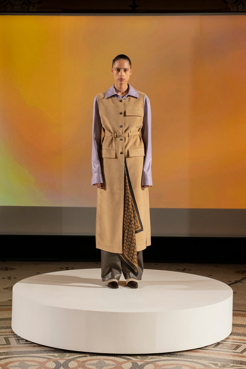 Nanushka Fall Winter 2022 FW 22 Paris Fashion Week Show Ukraine Support