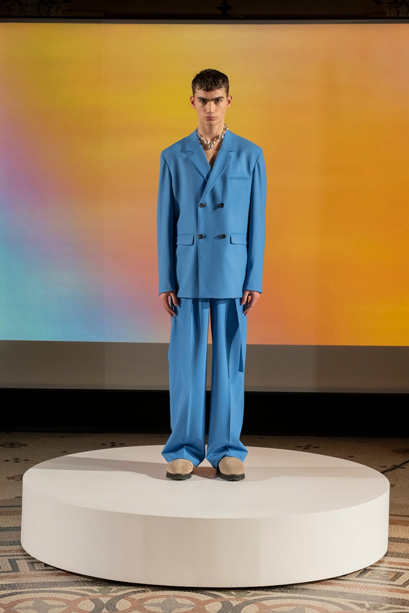 Nanushka Fall Winter 2022 FW 22 Paris Fashion Week Show Ukraine Support