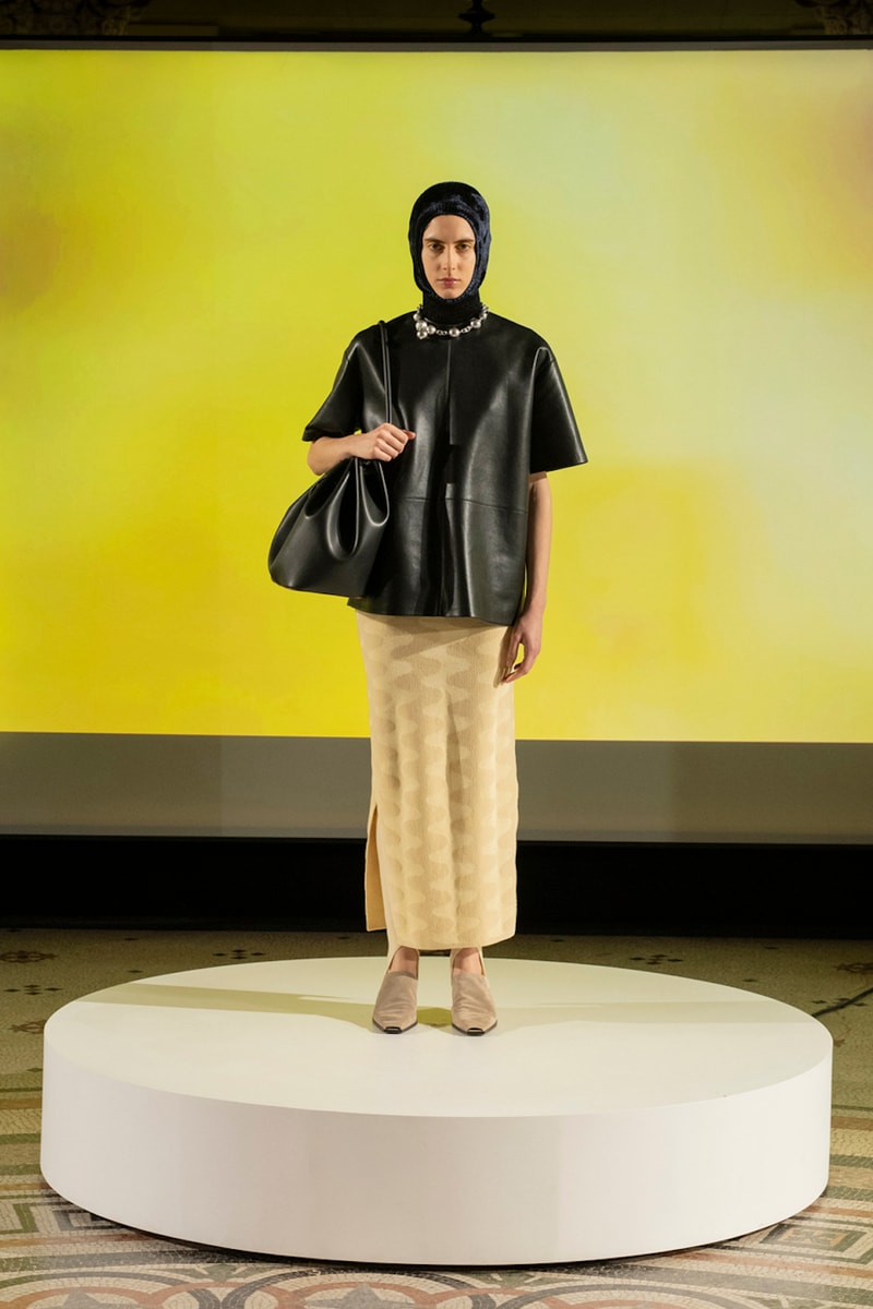 Nanushka Fall Winter 2022 FW 22 Paris Fashion Week Show Ukraine Support
