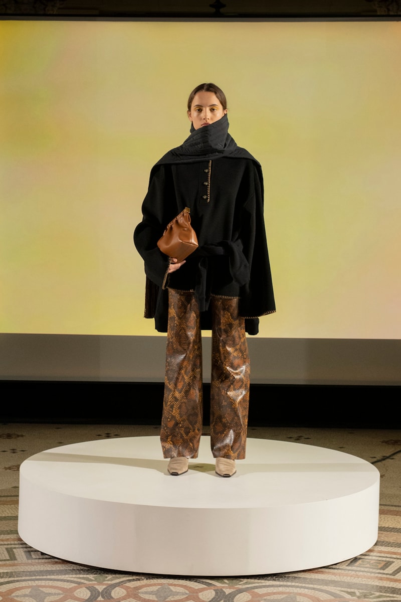 Nanushka Fall Winter 2022 FW 22 Paris Fashion Week Show Ukraine Support