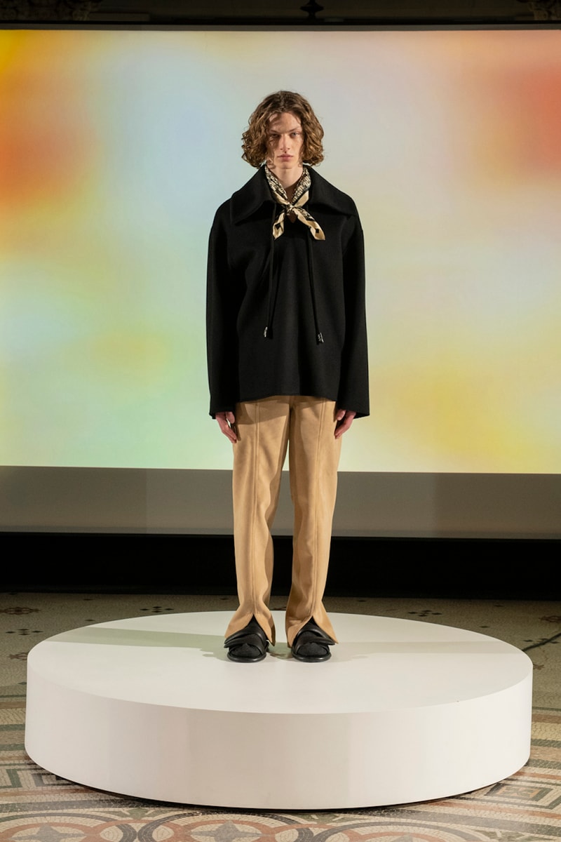 Nanushka Fall Winter 2022 FW 22 Paris Fashion Week Show Ukraine Support