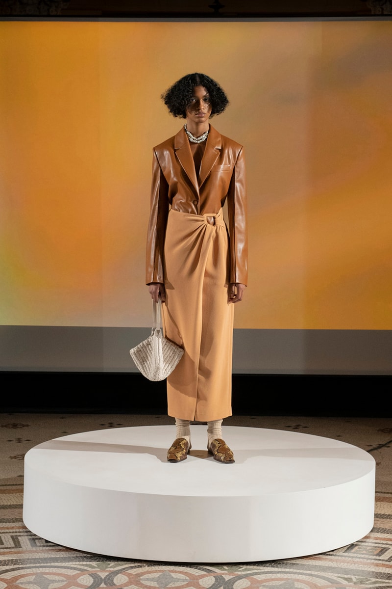 Nanushka Fall Winter 2022 FW 22 Paris Fashion Week Show Ukraine Support