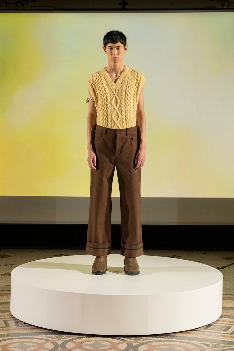 Nanushka Fall Winter 2022 FW 22 Paris Fashion Week Show Ukraine Support