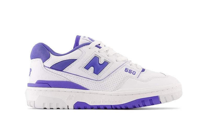 New Balance 550 White Purple Womens Price Release Date