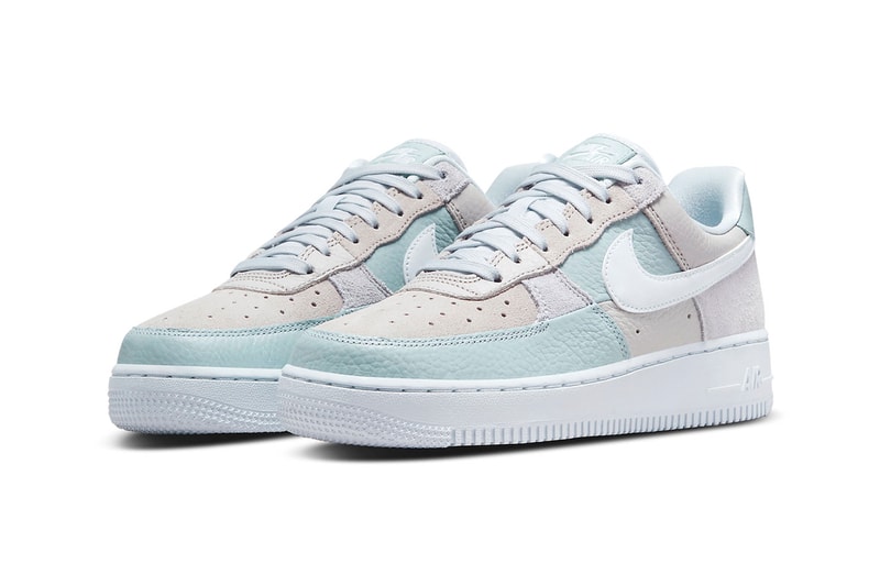 Nike Air Force 1 Low Pastel Be Kind Blue Purple Beige Sneakers Footwear Kicks Shoes