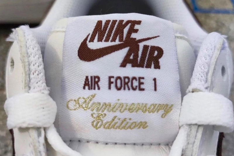 Nike Air Force 1 Low Anniversary Edition White Brown Toothbrush Price Release Date